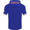 Pro Standard NHL mens Mens Nhl Classic Chenille Cotton Double Knit Short Sleeve Hoodie(Team Color)