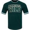 Pro Standard Mens NHL Minnesota Wild Classic Chenille Short Sleeve Tee Forest Green S