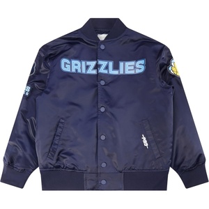 Pro Standard NBA boys Pro Standard Big Boys Nba Classic Chenille Satin Jacket(Midnight Navy)