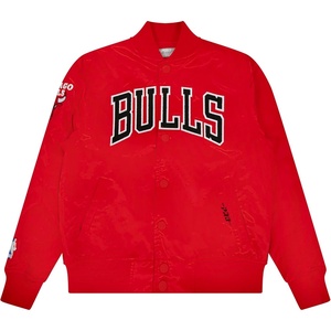 Pro Standard NBA boys Pro Standard Big Boys Nba Classic Chenille Satin Jacket(Red)