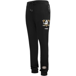 Pro Standard NHL Mens Pro Standard Mens NHL Classic Chenille Cotton Double Knit Jogger(Black)