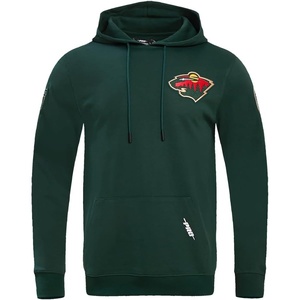 Pro Standard NHL mens Mens Nhl Classic Chenille Cotton Double Knit Pull Over Hoodie(Team Color)