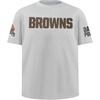 Pro Standard Big Boys NFL Cleveland Browns Classic Chenille Short Sleeve Tee Heather Grey S