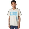 Pro Standard Big Boys NFL Detroit Lions Retro Classics Taping Tee Eggshell/Black L