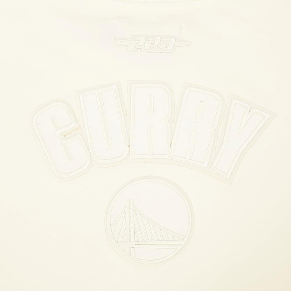image:imagePro Standard NBA Womens Womens NBA Golden State Warriors Neutrals Player Short Sleeve Boxy TeeEggshell