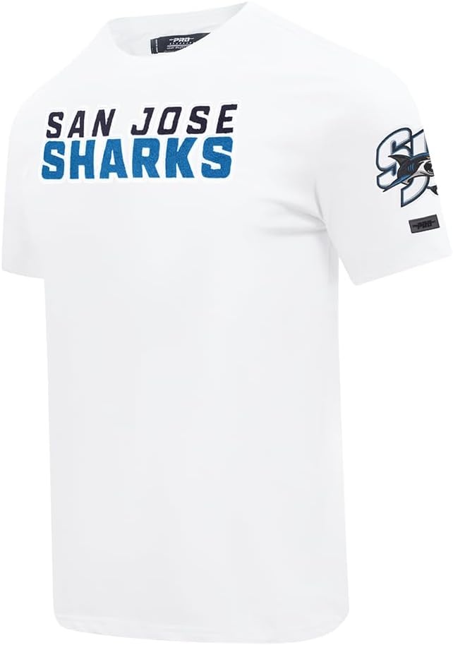 image:imagePro Standard NHL Mens Mens NHL Classic Chenille Short Sleeve TeeWhite