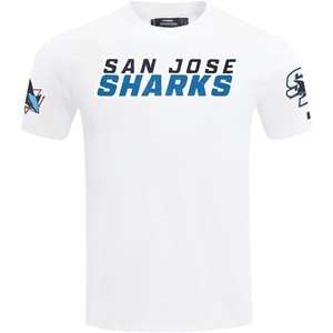 Pro Standard NHL Mens Mens NHL Classic Chenille Short Sleeve Tee(White)