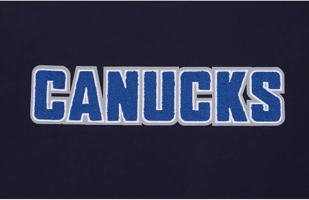 image:imagePro Standard Mens Mens NHL Classic Chenille Cotton Single Jersey Short Sleeve TeeMidnight Navy
