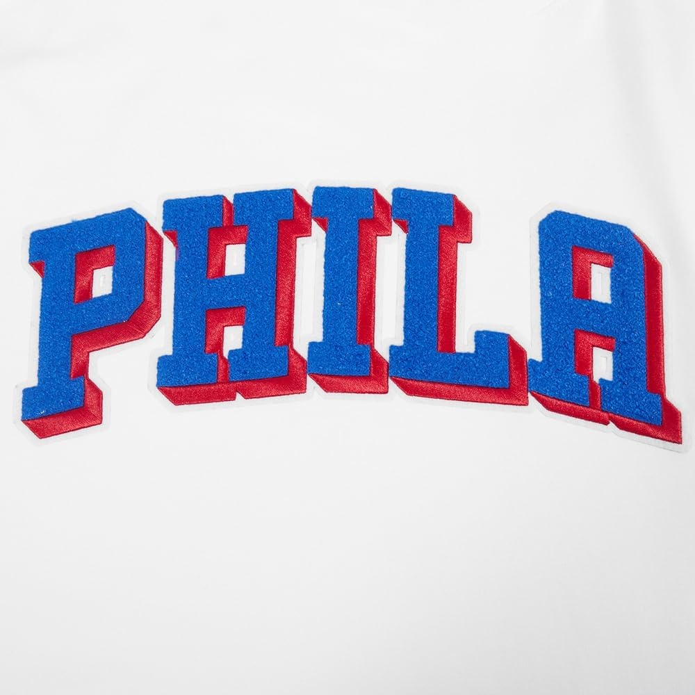 image:imagePro Standard Mens NBA Classic Chenille Cotton Double Knit Short Sleeve Hoodie