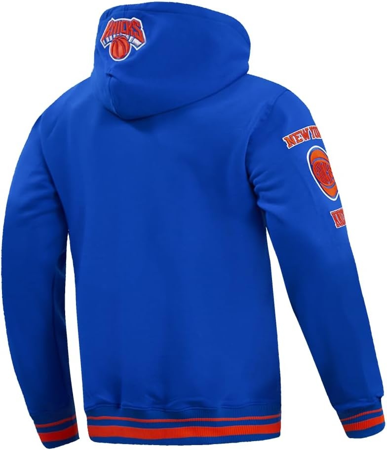 image:imagePro Standard Mens NBA Retro Classics Brushed Back French Terry Pull Over HoodieRoyal Blue