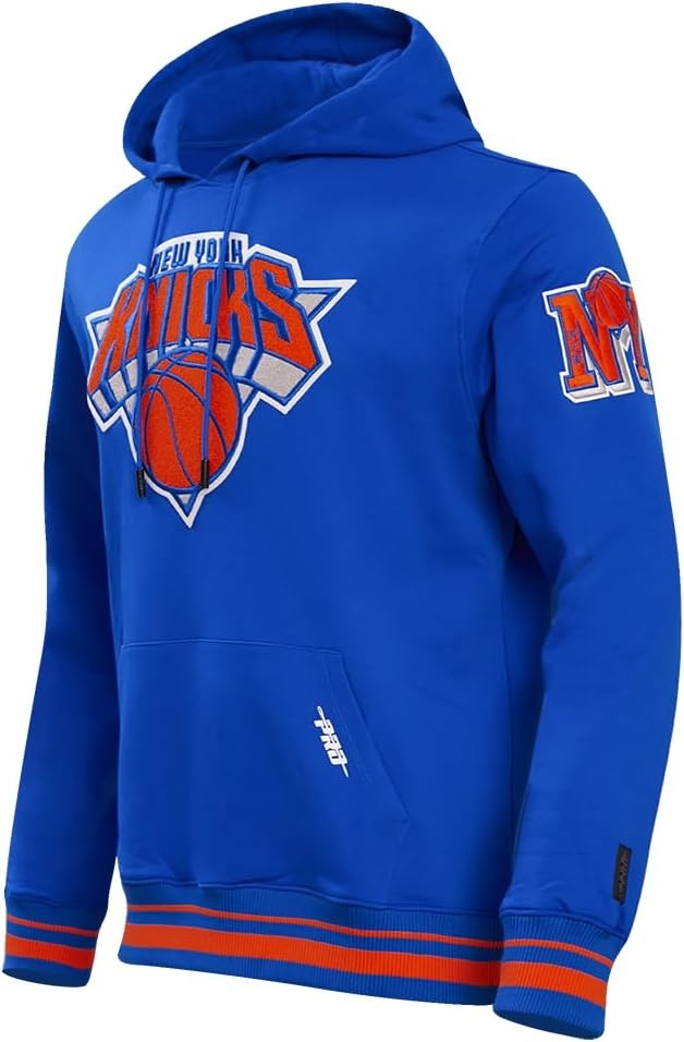 image:imagePro Standard Mens NBA Retro Classics Brushed Back French Terry Pull Over HoodieRoyal Blue
