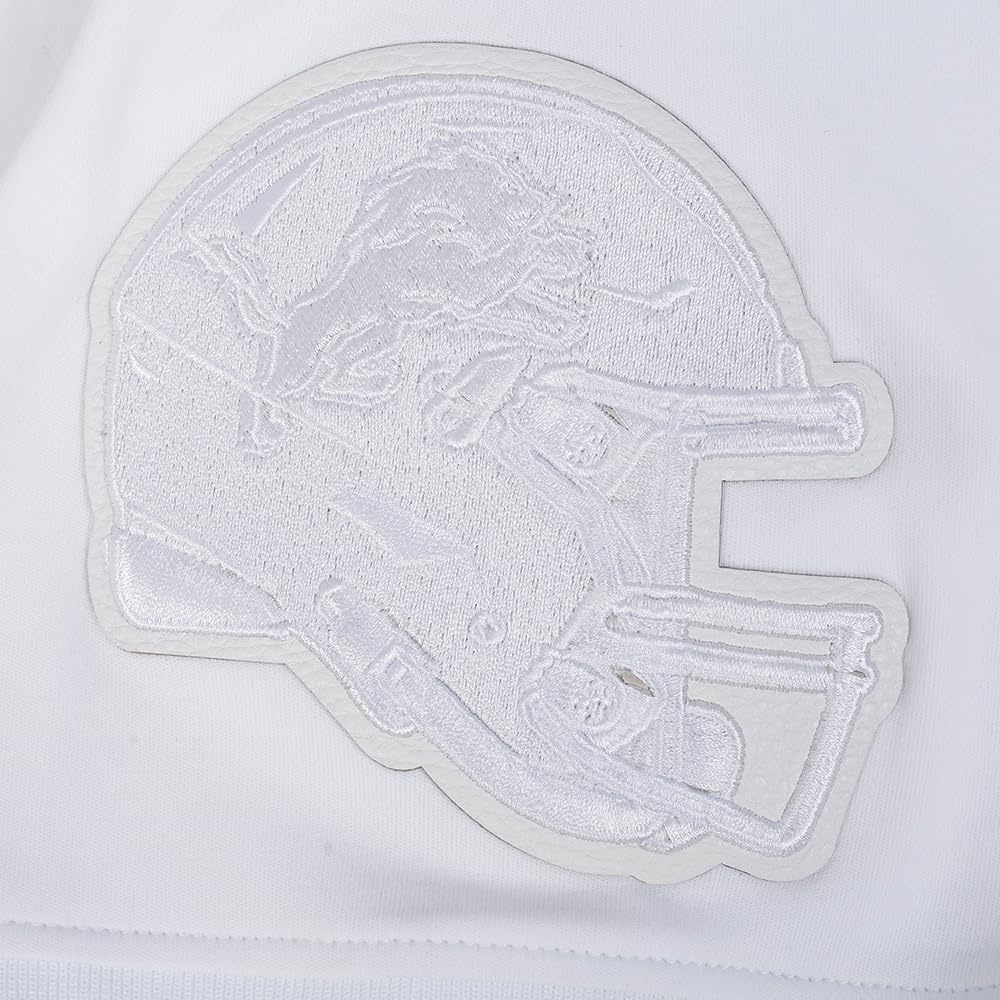 image:imagePro Standard Mens NFL Out Cotton Double Knit Short Sleeve HoodieWhite