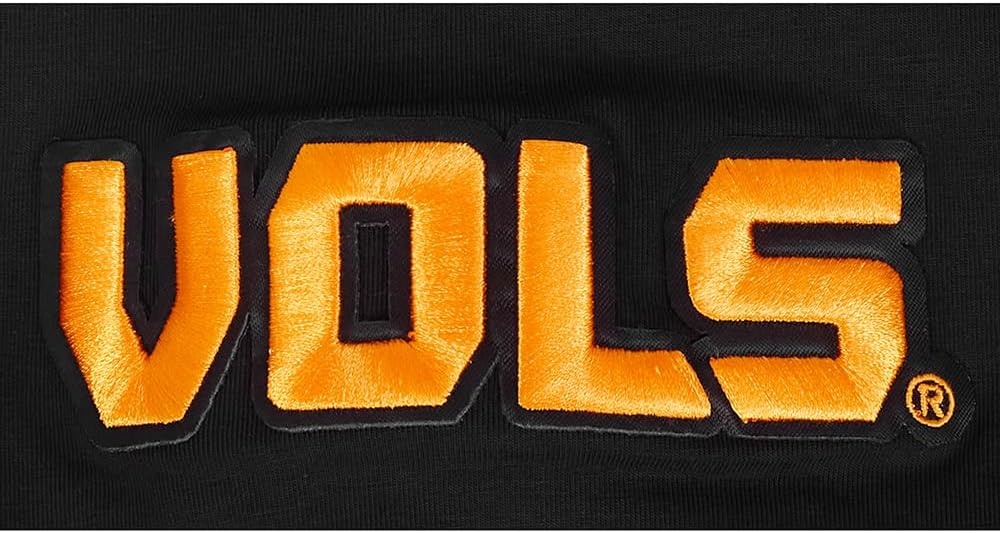 image:imagePro Standard Mens Tennessee Volunteers College Classic Chenille Short Sleeve Tee Black S
