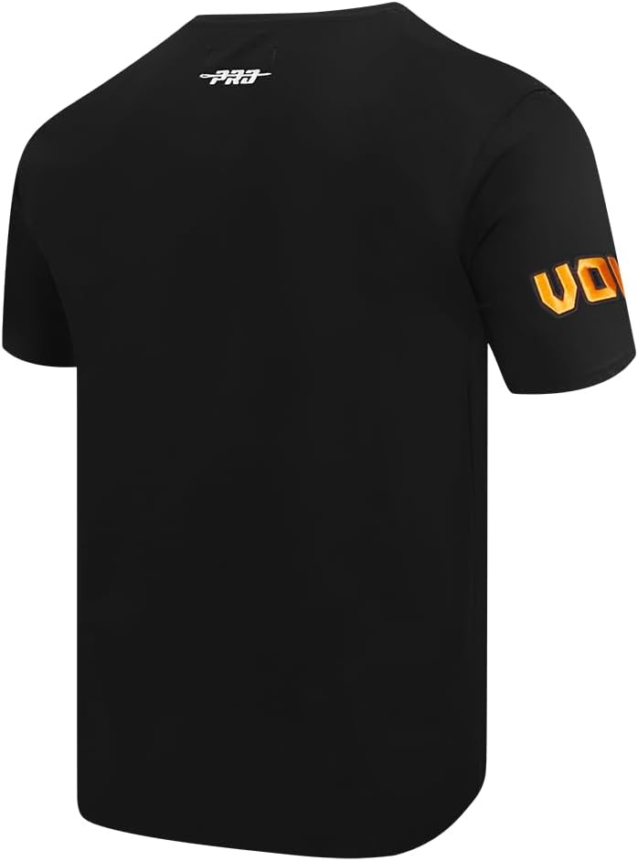 image:imagePro Standard Mens Tennessee Volunteers College Classic Chenille Short Sleeve Tee Black S