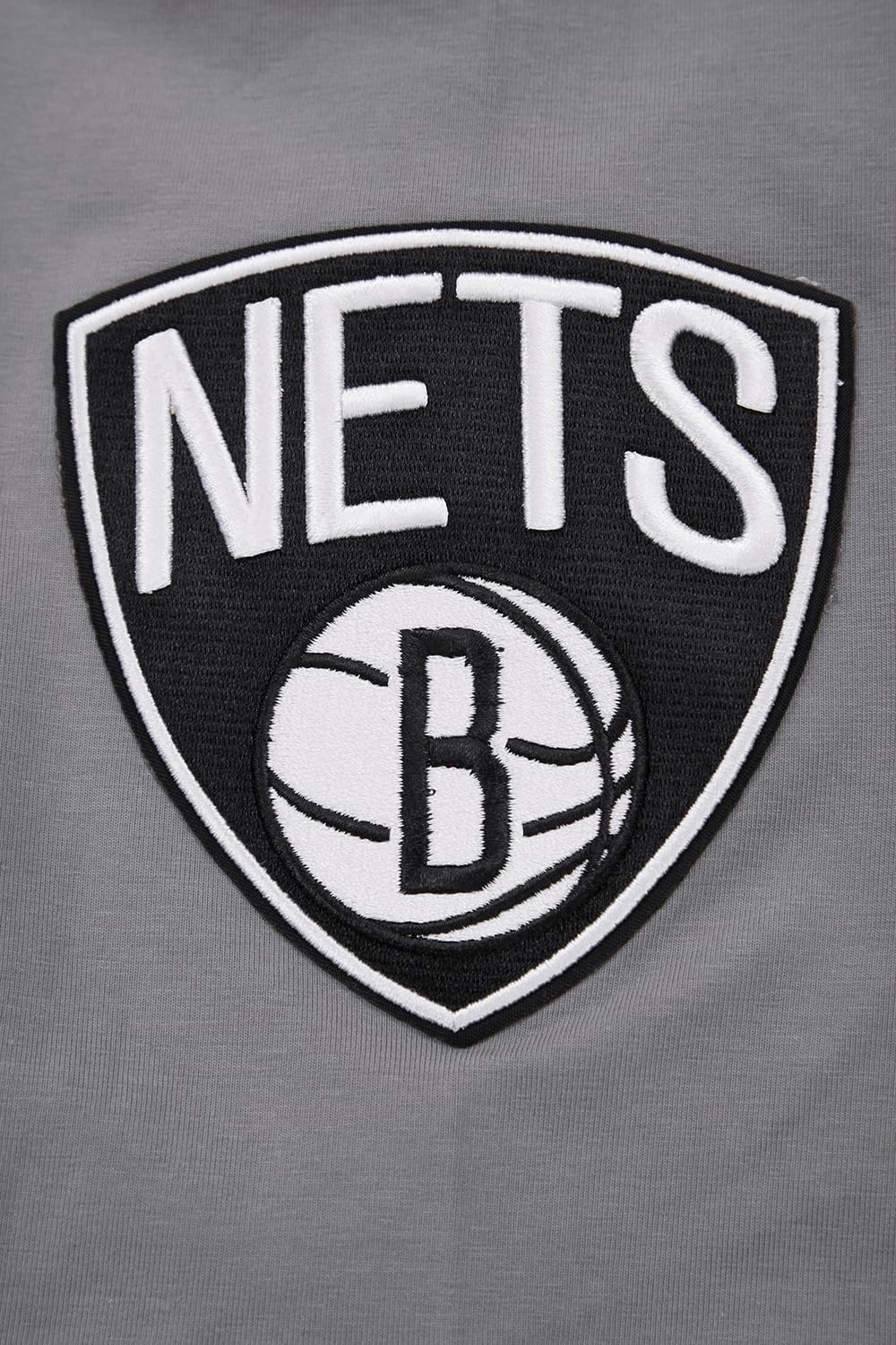 image:imagePro Standard NBA Mens Mens NBA Classic Chenille Cotton Single Jersey Short Sleeve TeeGrey