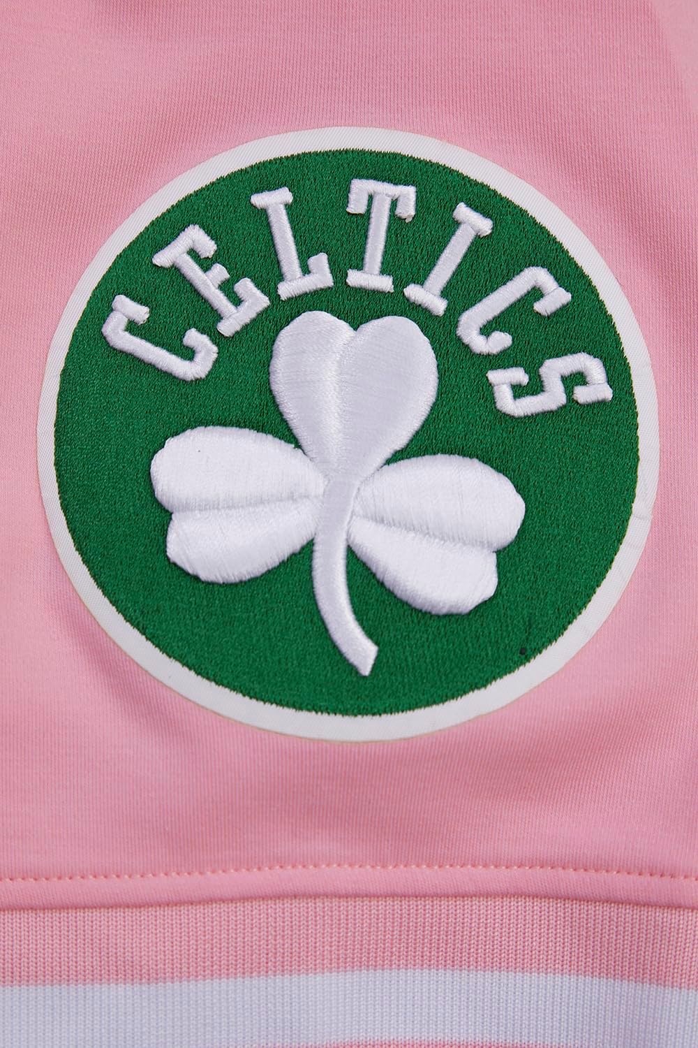 image:imagePro Standard NBA Mens Mens NBA Classic Chenille Standard Double Knit Short Sleeve ShirtPink