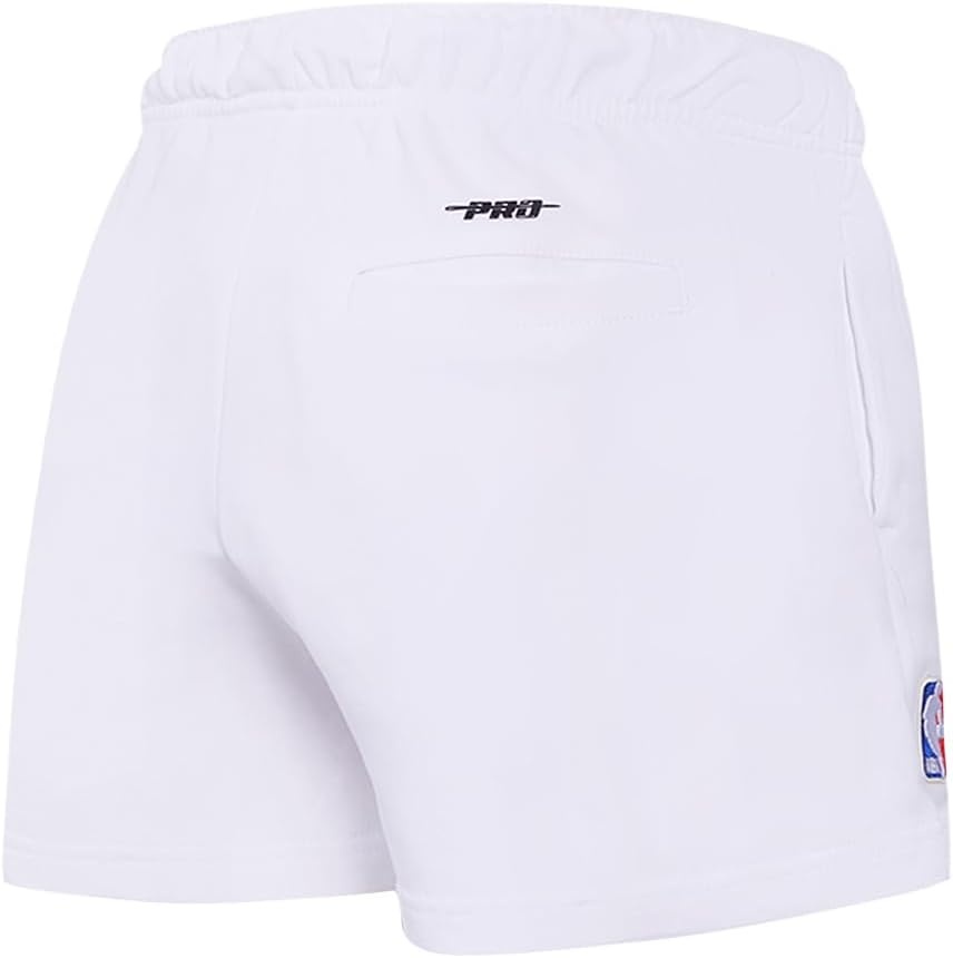 image:imagePro Standard NBA Womens Womens NBA Classic Chenille Fleece Fleece ShortWhite