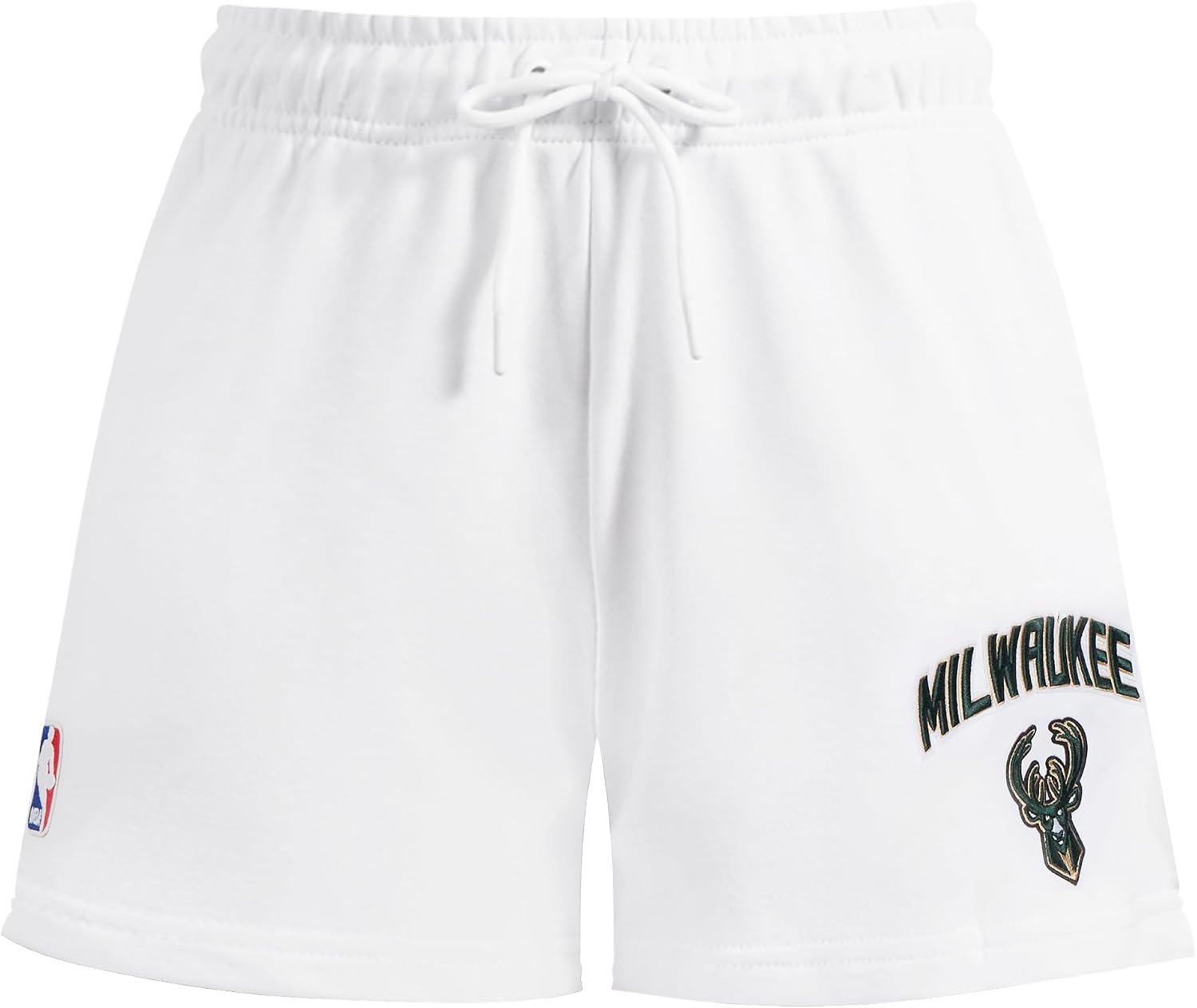 image:imagePro Standard NBA Womens Womens NBA Classic Chenille Fleece Fleece ShortWhite