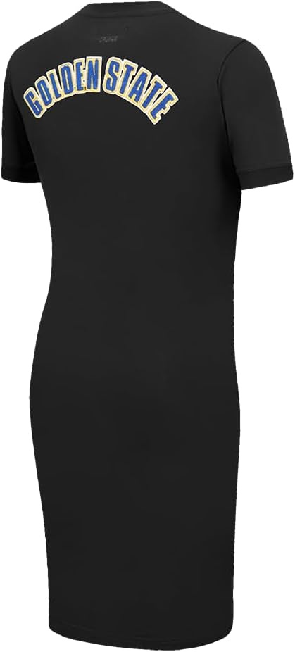 image:imagePro Standard Womens NBA Classic Chenille Cotton Single Jersey Body Con DressBlack