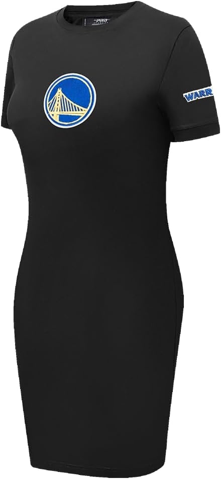 image:imagePro Standard Womens NBA Classic Chenille Cotton Single Jersey Body Con DressBlack
