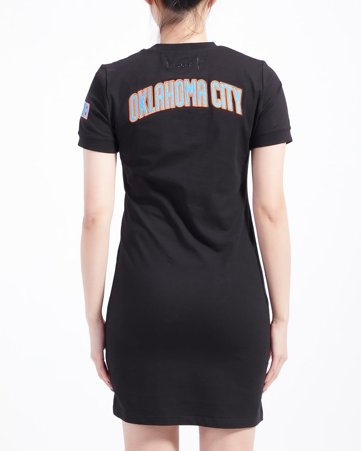 image:imagePro Standard Womens NBA Classic Chenille Cotton Single Jersey Body Con DressBlack