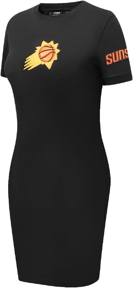 image:imagePro Standard Womens NBA Classic Chenille Cotton Single Jersey Body Con DressBlack