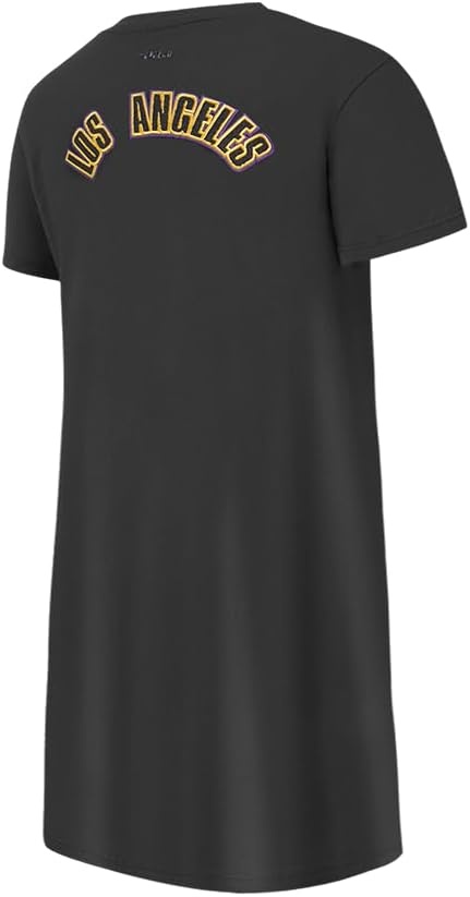 image:imagePro Standard Womens NBA Classic Chenille Cotton Single Jersey Body Con DressBlack
