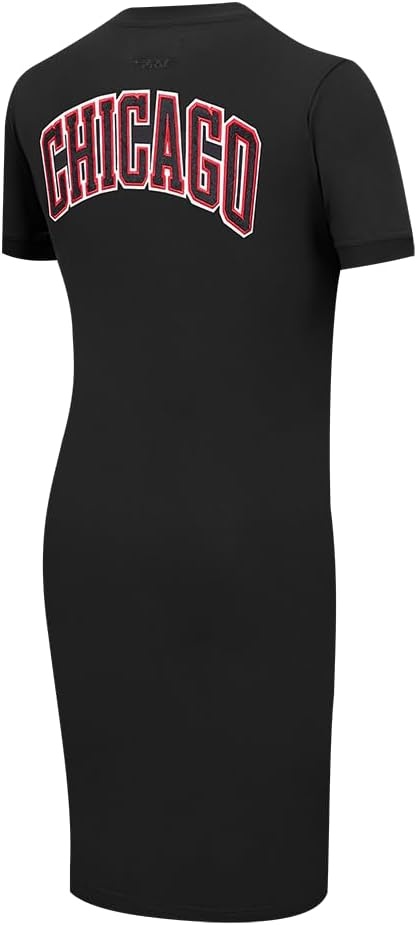 image:imagePro Standard Womens NBA Classic Chenille Cotton Single Jersey Body Con DressBlack