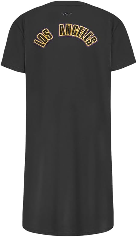 image:imagePro Standard Womens NBA Classic Chenille Cotton Single Jersey Body Con DressBlack
