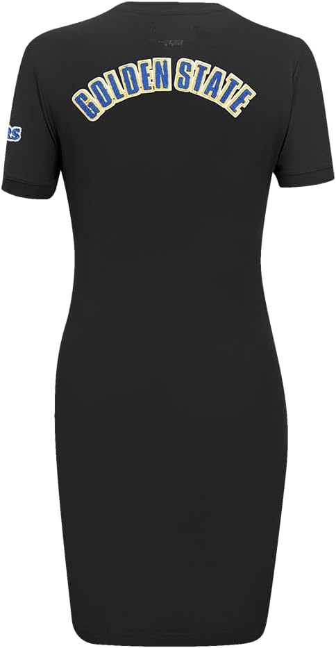 image:imagePro Standard Womens NBA Classic Chenille Cotton Single Jersey Body Con DressBlack