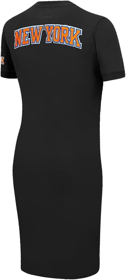image:imagePro Standard Womens NBA Classic Chenille Cotton Single Jersey Body Con DressBlack