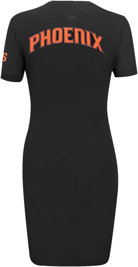 image:imagePro Standard Womens NBA Classic Chenille Cotton Single Jersey Body Con DressBlack