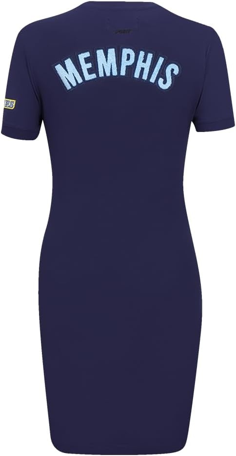 image:imagePro Standard Womens NBA Classic Chenille Cotton Single Jersey Body Con DressMidnight Navy