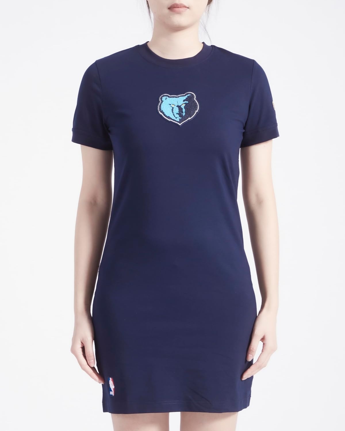image:imagePro Standard Womens NBA Classic Chenille Cotton Single Jersey Body Con DressMidnight Navy