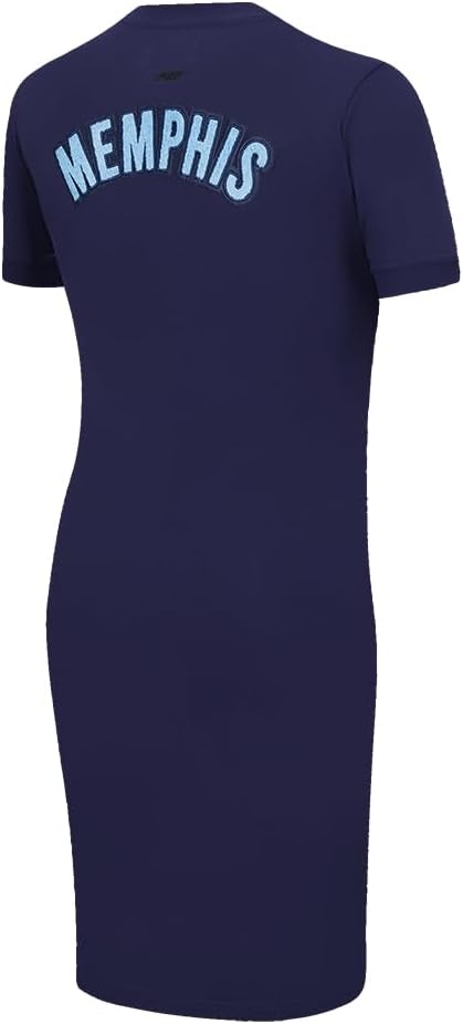 image:imagePro Standard Womens NBA Classic Chenille Cotton Single Jersey Body Con DressMidnight Navy
