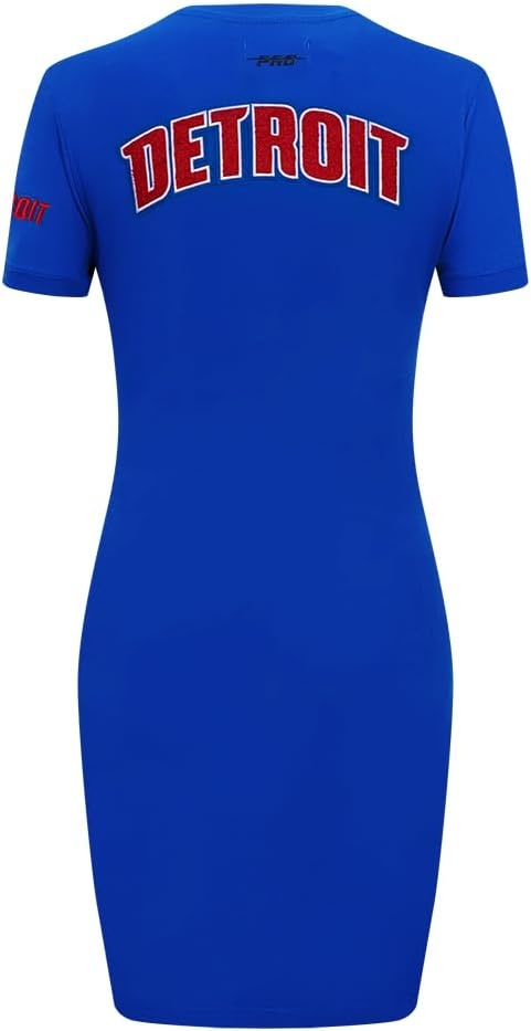 image:imagePro Standard Womens NBA Classic Chenille Cotton Single Jersey Body Con DressRoyal Blue
