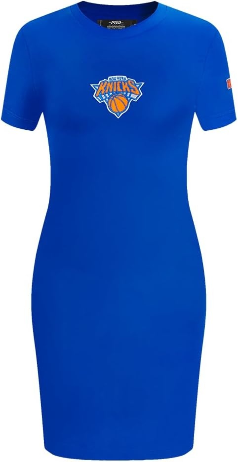 image:imagePro Standard Womens NBA Classic Chenille Cotton Single Jersey Body Con DressRoyal Blue