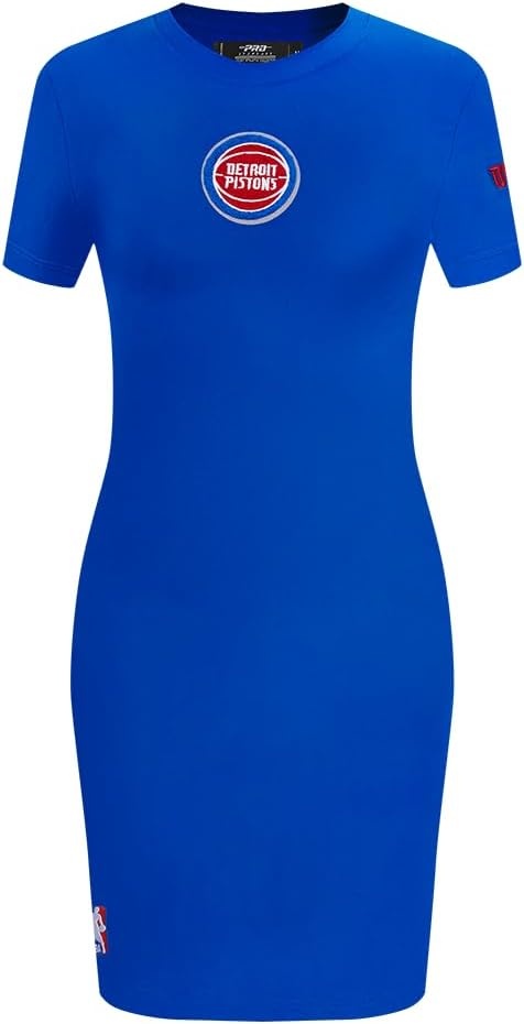 image:imagePro Standard Womens NBA Classic Chenille Cotton Single Jersey Body Con DressRoyal Blue