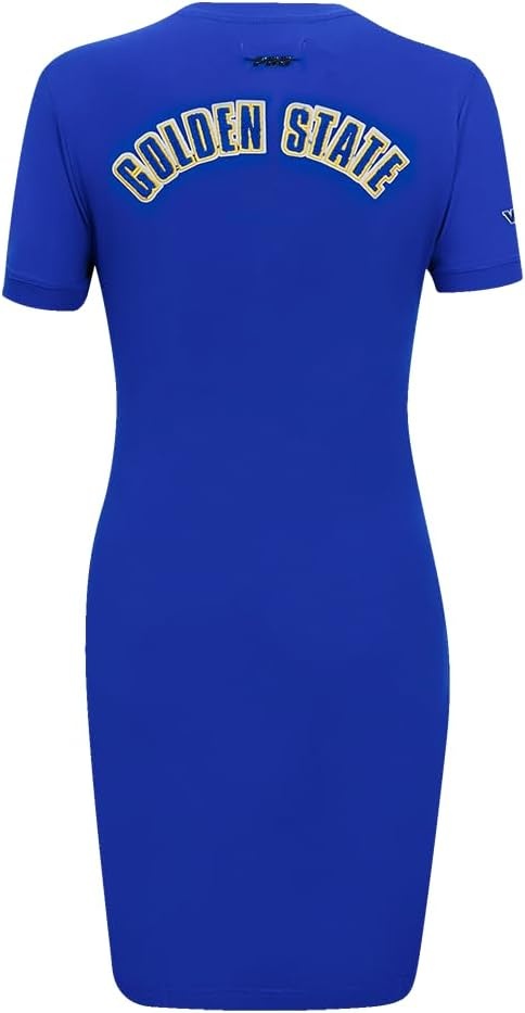 image:imagePro Standard Womens NBA Classic Chenille Cotton Single Jersey Body Con DressRoyal Blue