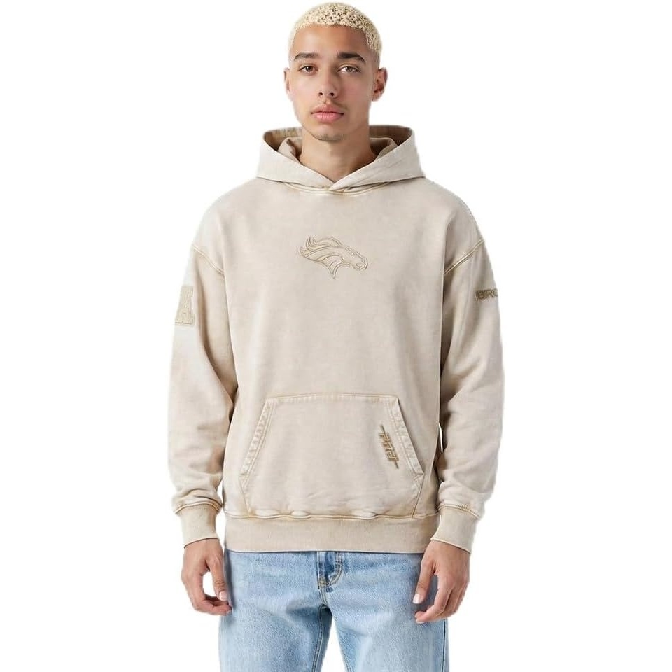 image:imagePro Standard Mens NFL Washed Classic Pull Over HoodieWashed Warm Slate