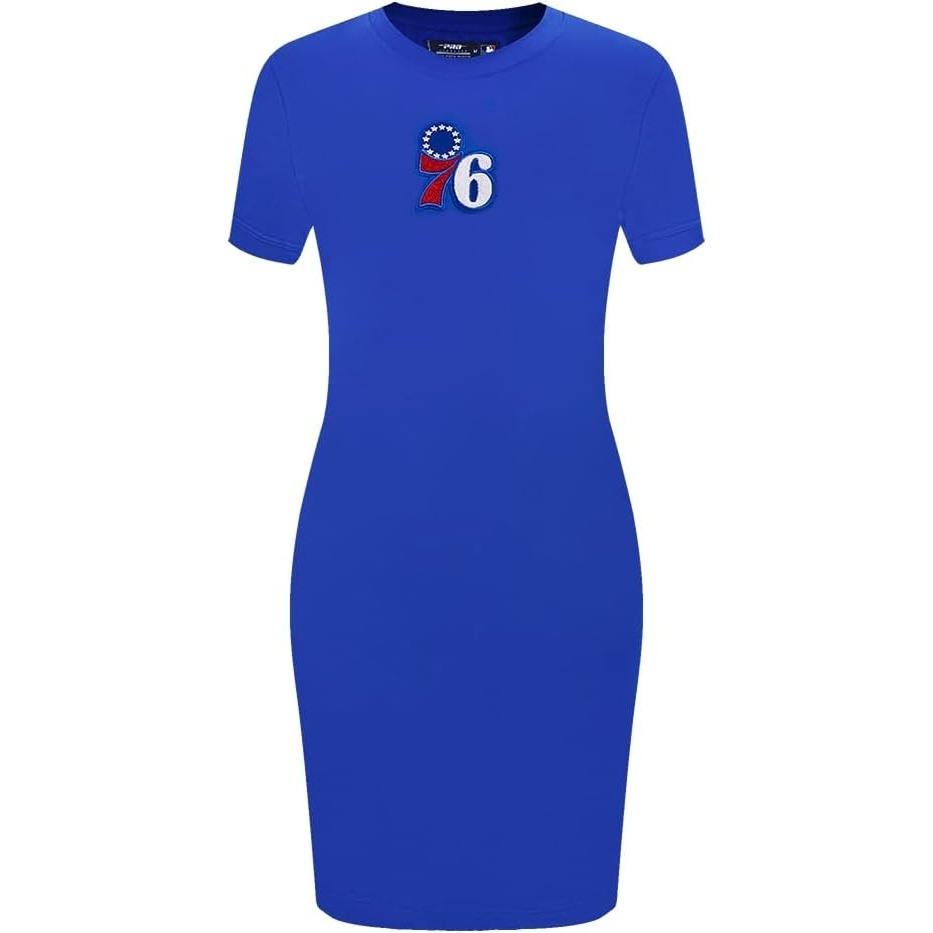 image:imagePro Standard Womens NBA Classic Chenille Cotton Single Jersey Body Con DressRoyal Blue