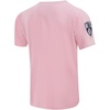 Pro Standard NBA Mens Mens NBA Classic Chenille Cotton Single Jersey Short Sleeve Tee(Pink)
