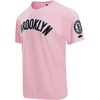 Pro Standard NBA Mens Mens NBA Classic Chenille Cotton Single Jersey Short Sleeve Tee(Pink)
