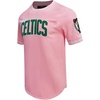 Pro Standard NBA Mens Mens NBA Classic Chenille Standard Double Knit Short Sleeve Shirt(Pink)