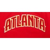 Pro Standard NBA Womens Womens NBA Classic Chenille Cotton Single Jersey Short Sleeve Boxy Tee(Red)