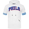 Pro Standard Men’s NBA Classic Chenille Cotton Double Knit Short Sleeve Hoodie