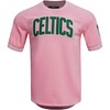 Pro Standard NBA Mens Mens NBA Classic Chenille Standard Double Knit Short Sleeve Shirt(Pink)