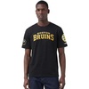 Pro Standard NHL Mens Mens NHL Classic Chenille Cotton Single Jersey Short Sleeve Tee(Black)