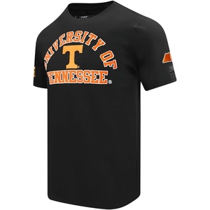 Pro Standard Mens Tennessee Volunteers College Classic Chenille Short Sleeve Tee Black S