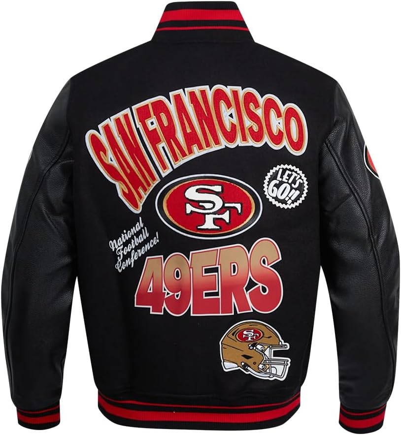image:imagePro Standard Mens NFL Turn It Up Varsity Jacket